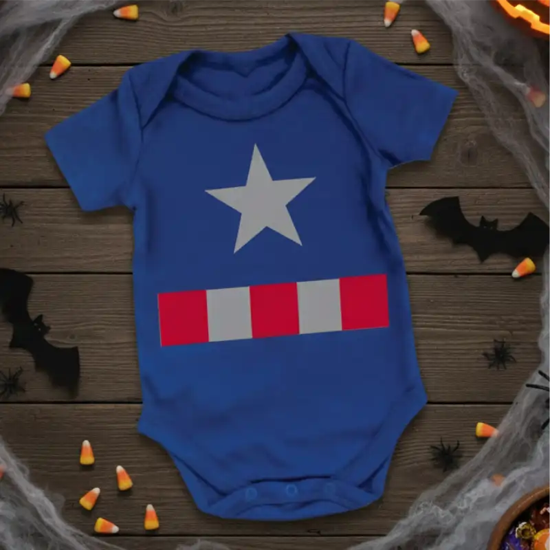 Body Mameluco Bebé Superheroes