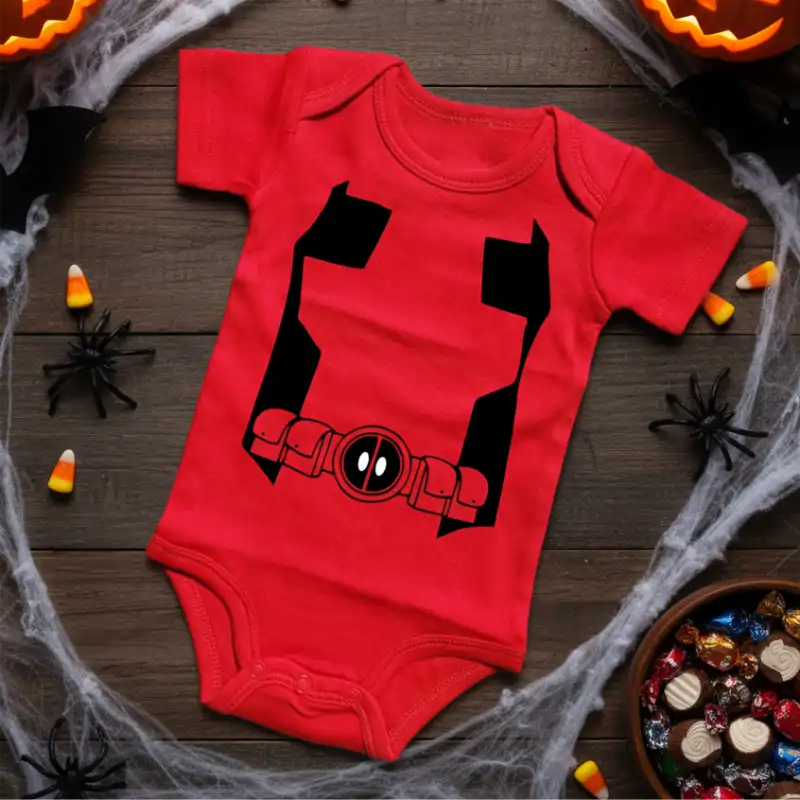 Body Mameluco Bebé Superheroes