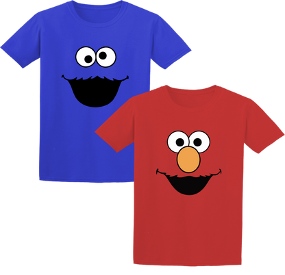 Set x 2 camisetas para niños personajes Oferta liquidación