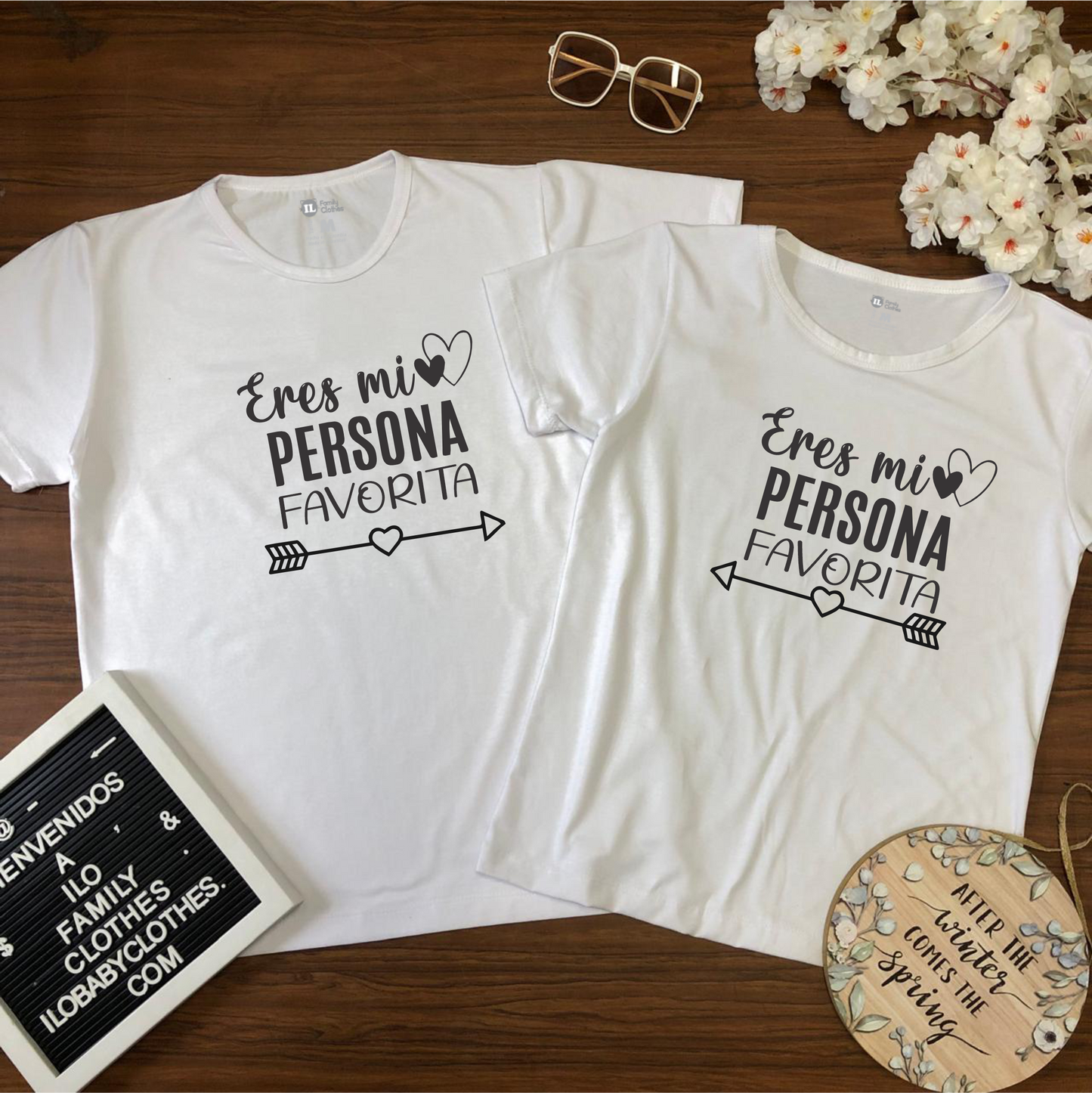 Camiseta para parejas mi persona favorita