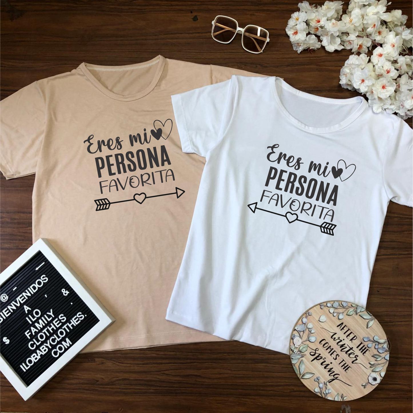 Camiseta para parejas mi persona favorita