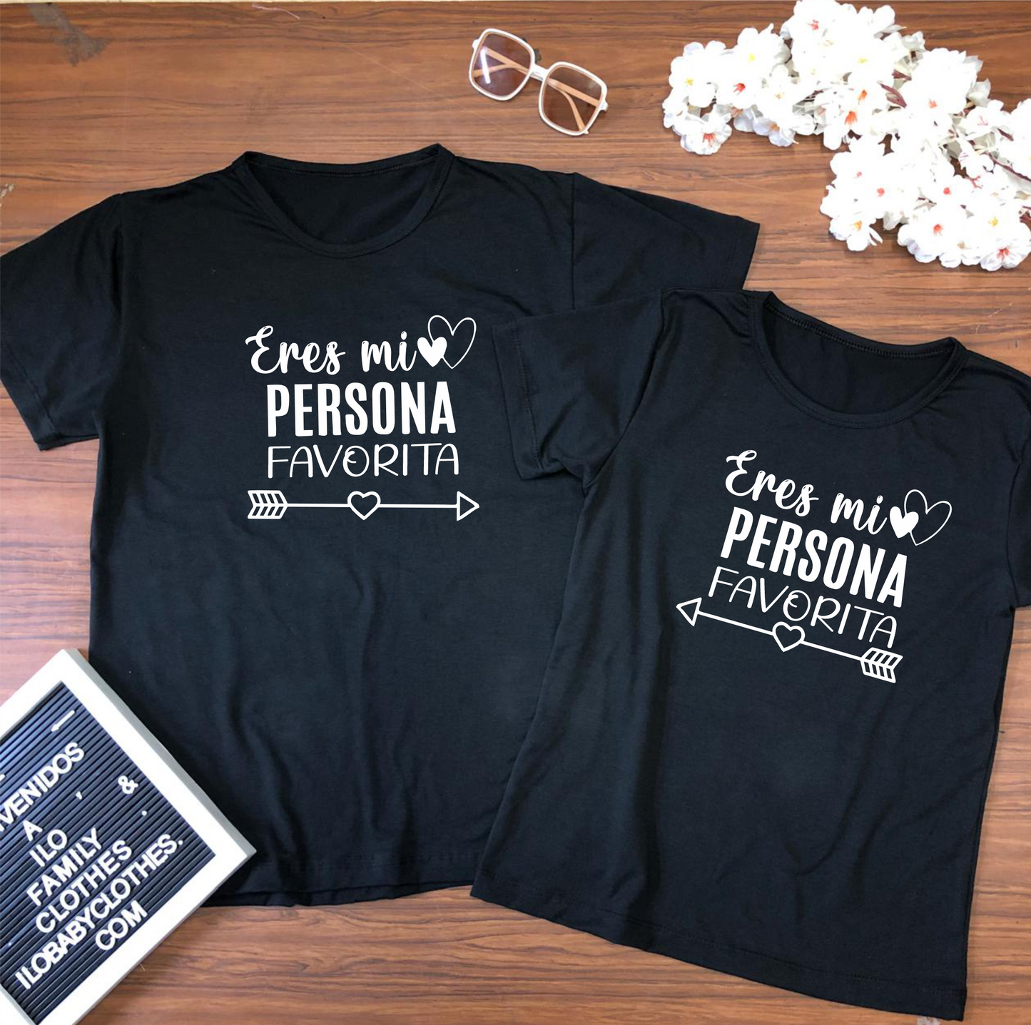 Camiseta para parejas mi persona favorita