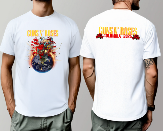 Camiseta Concierto Guns n' roses Colombia