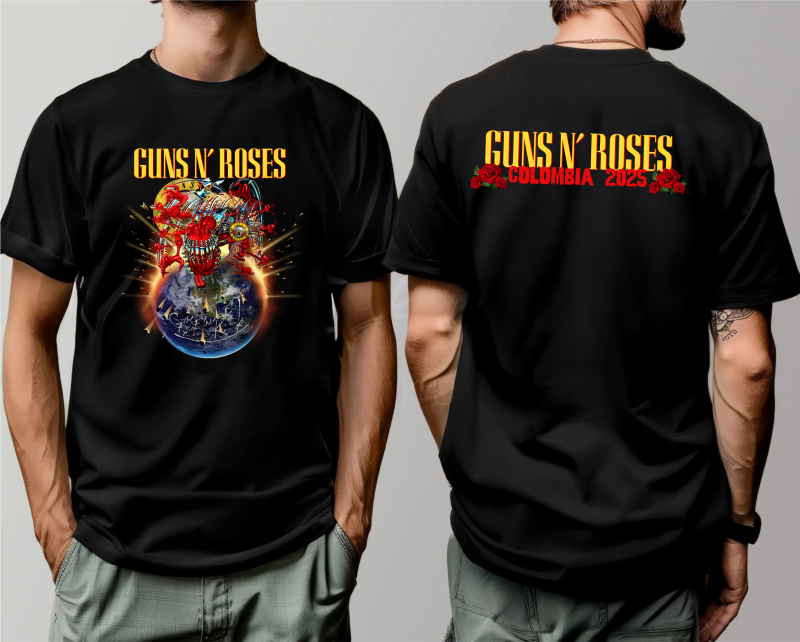 Camiseta Concierto Guns n' roses Colombia
