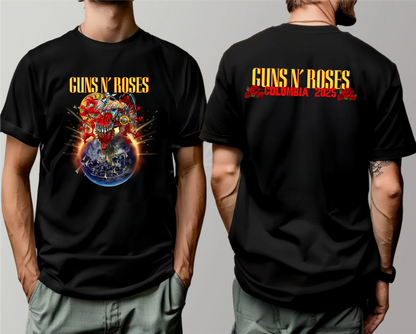 Camiseta Concierto Guns n' roses Colombia