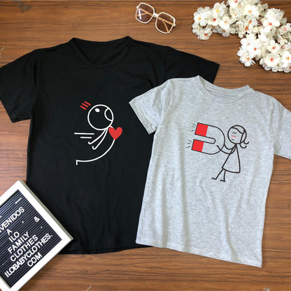 Camiseta para parejas Iman