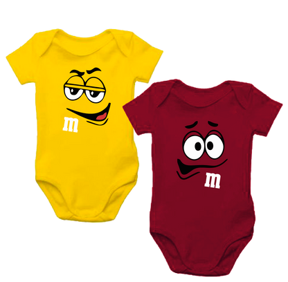 Set x 2 Body Mameluco Bebé personajes Oferta liquidación