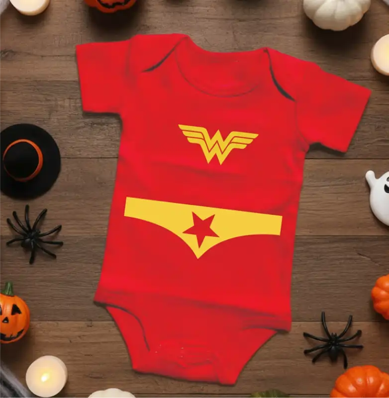 Body Mameluco Bebé Superheroes