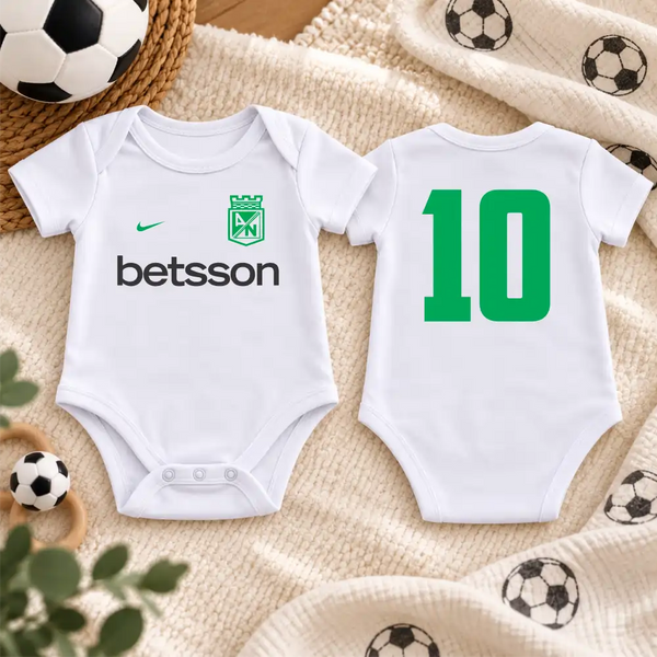 Body Mameluco Bebé equipos de futbol