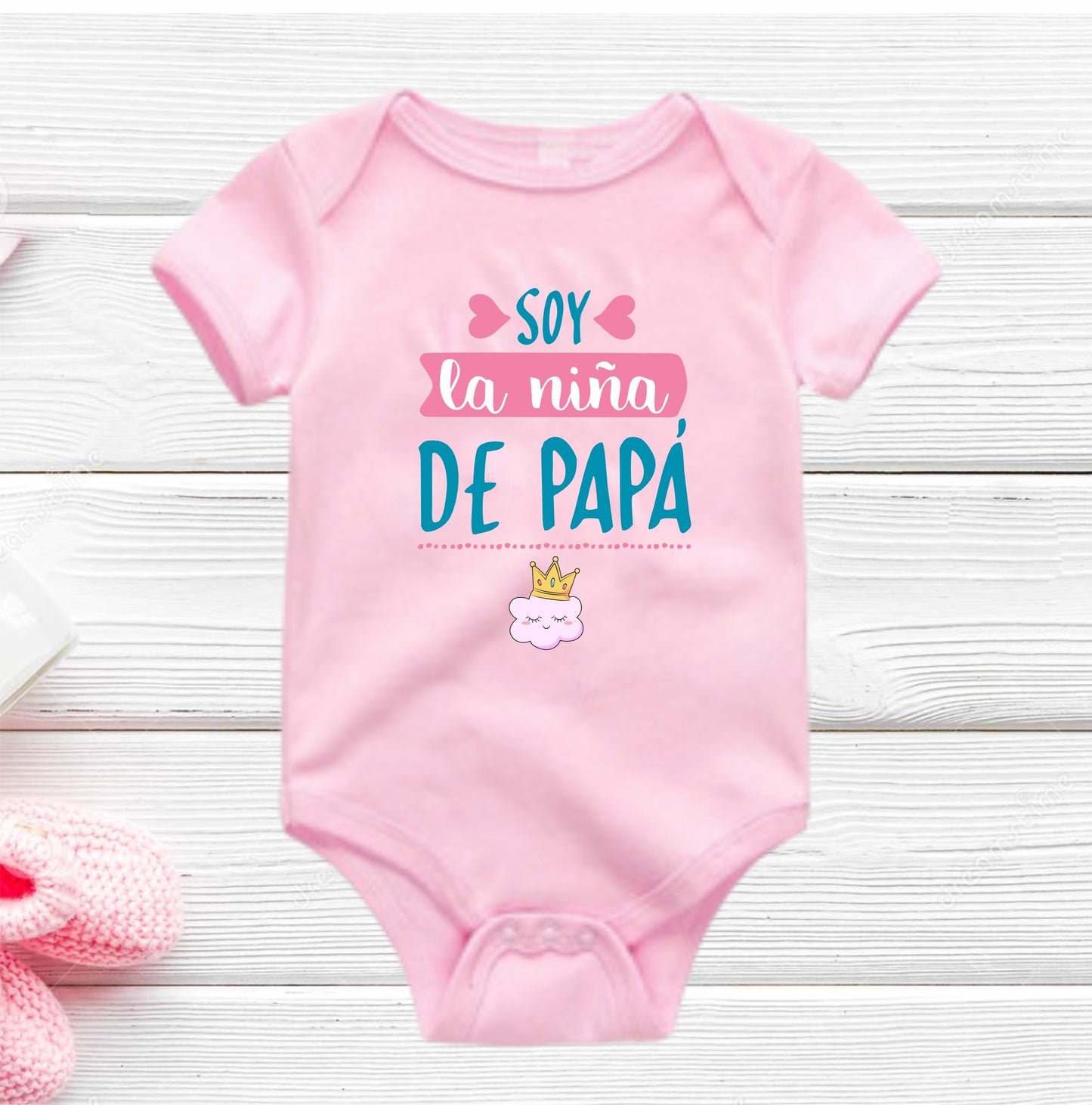 Body Mameluco niña de papá