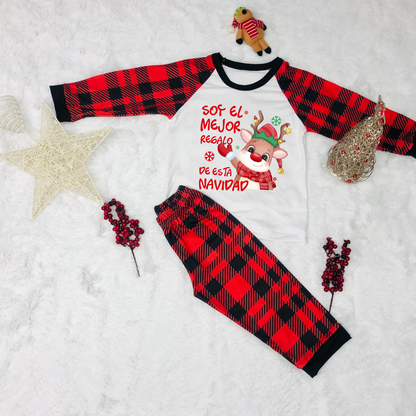 pijama para bebe navidad navideña