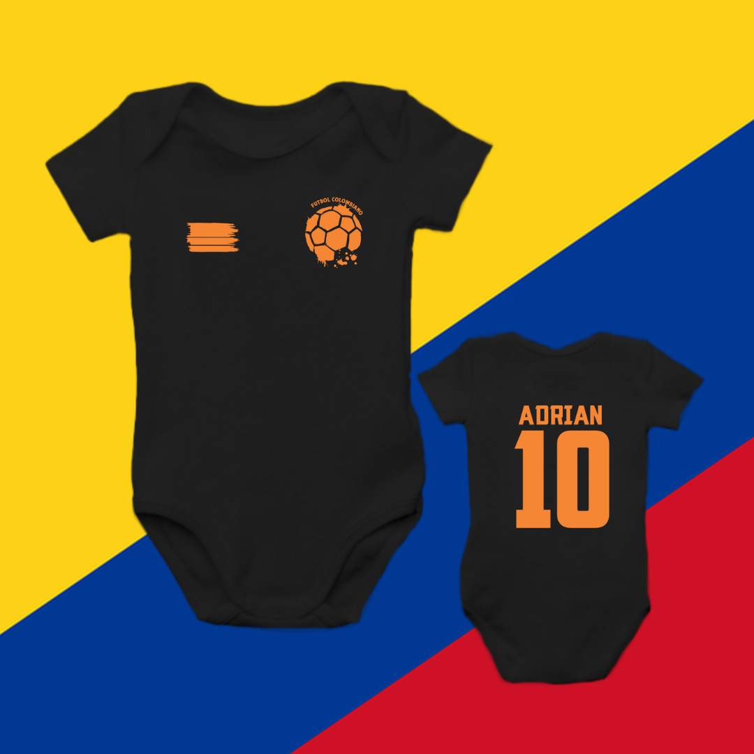Body Mameluco Selección Colombia personalizado