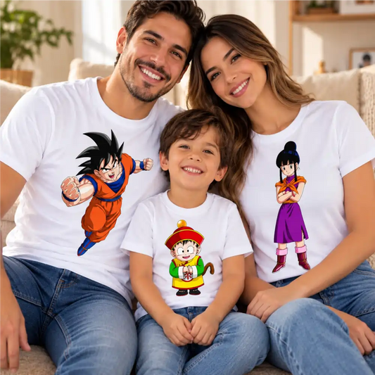 Camisetas familiares Dragon Ball