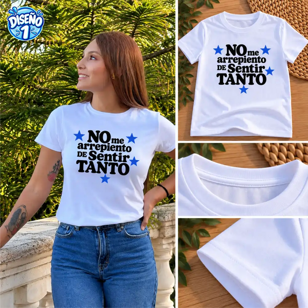 Camiseta Karol G – No me arrepiento de sentir tanto REF 2💙