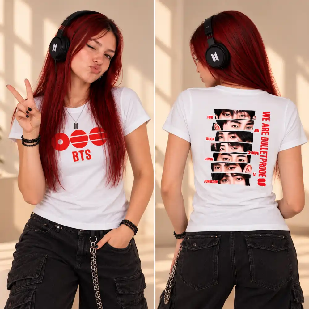Camiseta BTS World Tour
