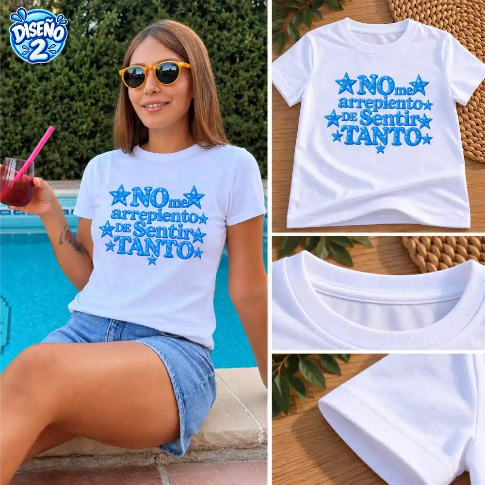 Camiseta Karol G – No me arrepiento de sentir tanto REF 2💙