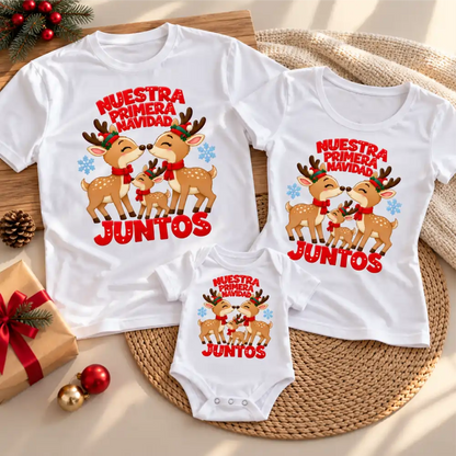 Camisetas familiares navidad