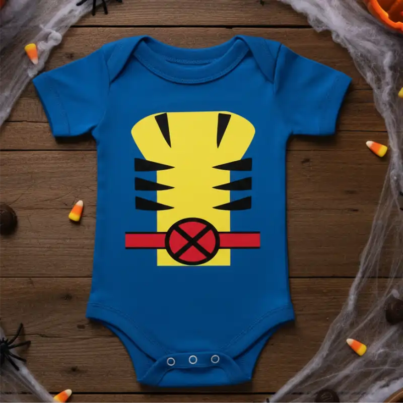 Body Mameluco Bebé Superheroes