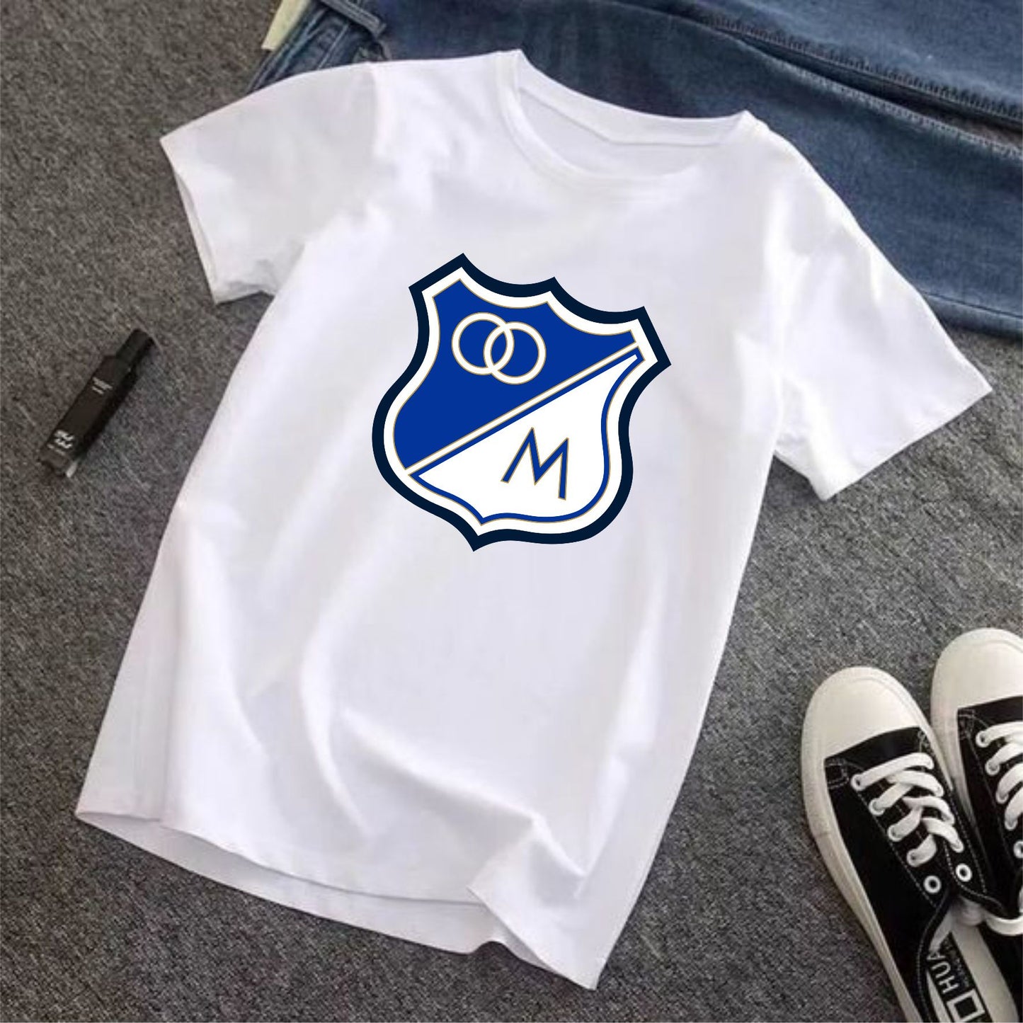 Camiseta para Hombre Escudo equipo de futbol Millonarios