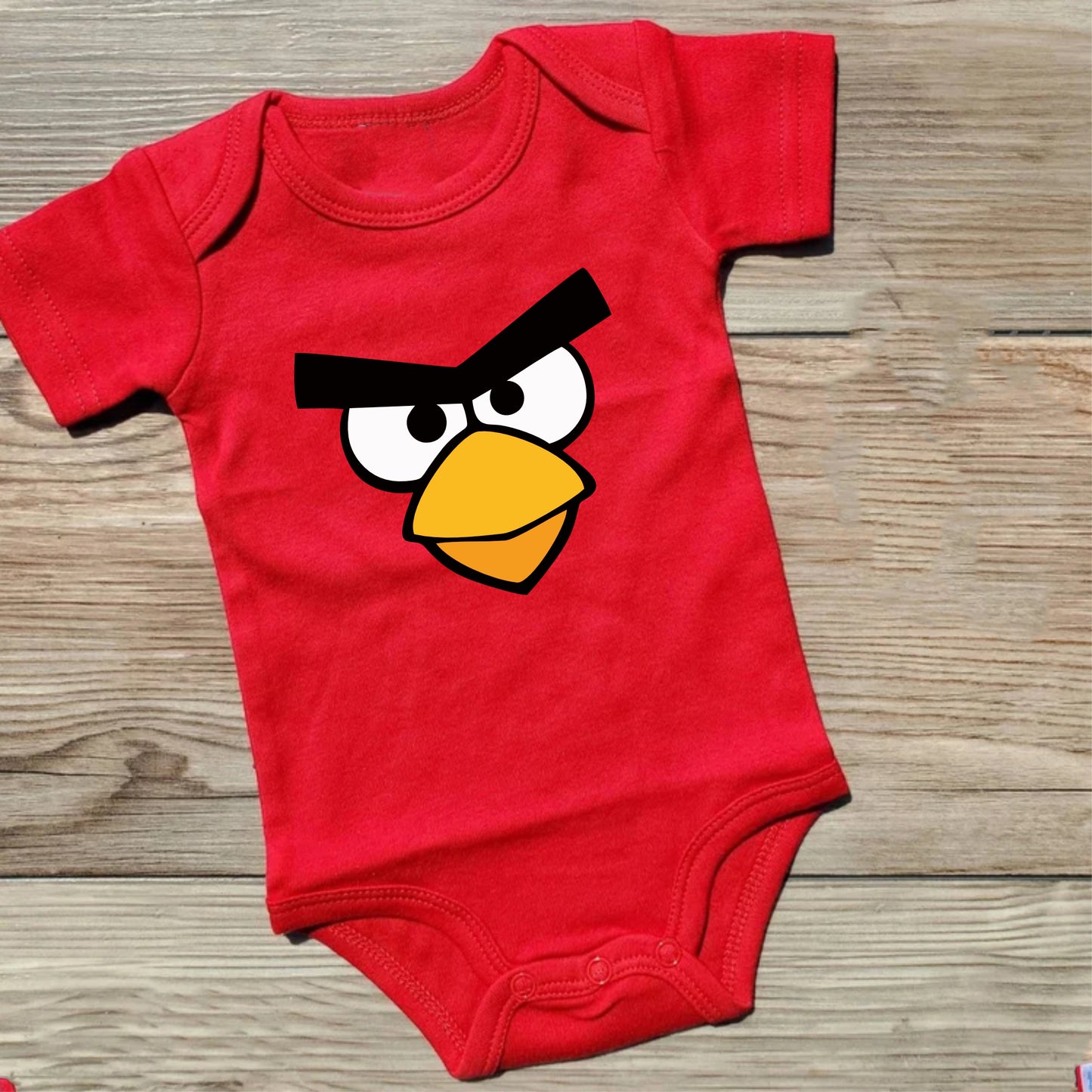 Body Mameluco para bebé niño Angry Birds Rojo niño