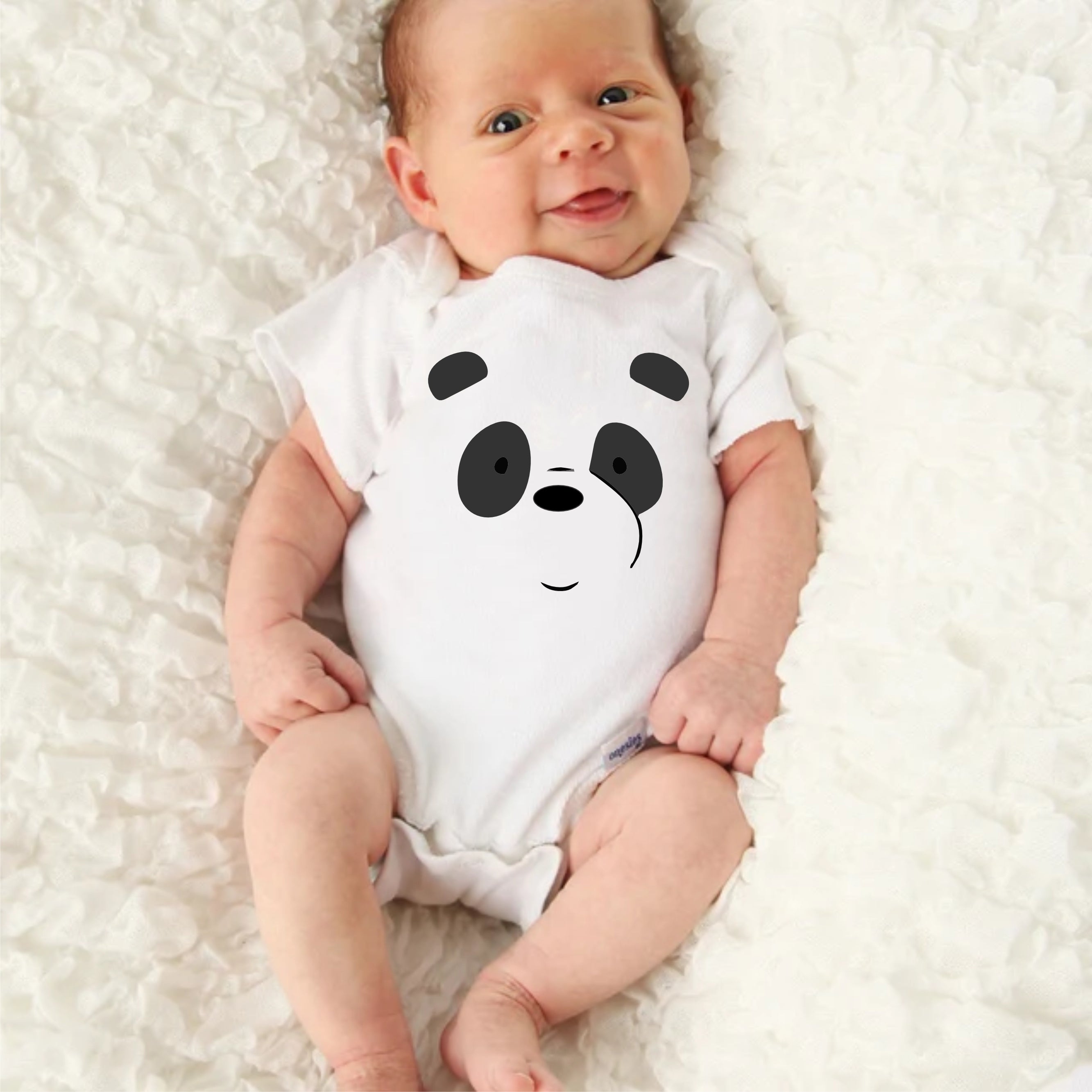 Mameluco de discount panda para bebe