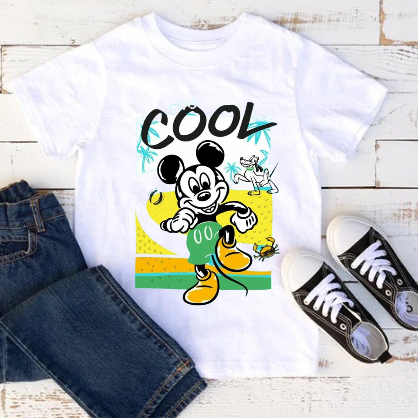 Camiseta para niño mickey mouse