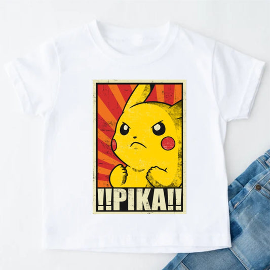 Camiseta para niño pikachu