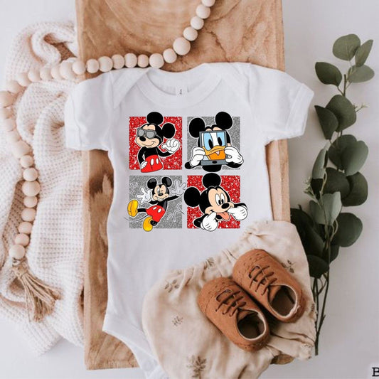 Body Mameluco para bebé niño Mickey Mouse