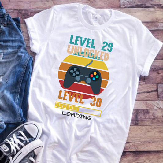 Camiseta para Hombre Unloked level 30