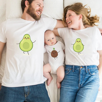 Camisetas familiares Aguacate