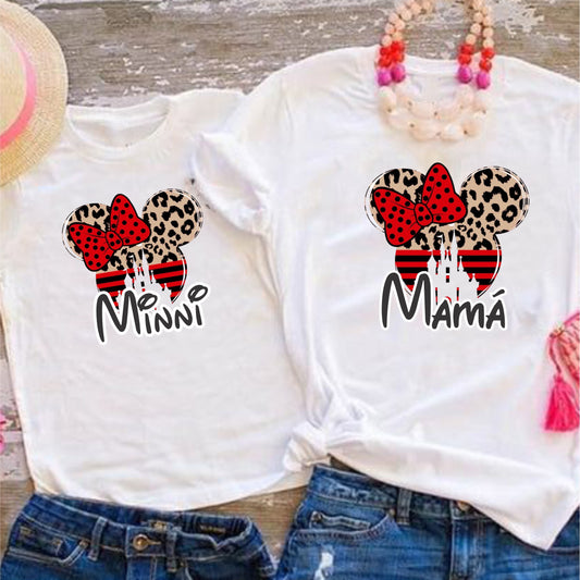 Camisetas Mamá e hija minnie