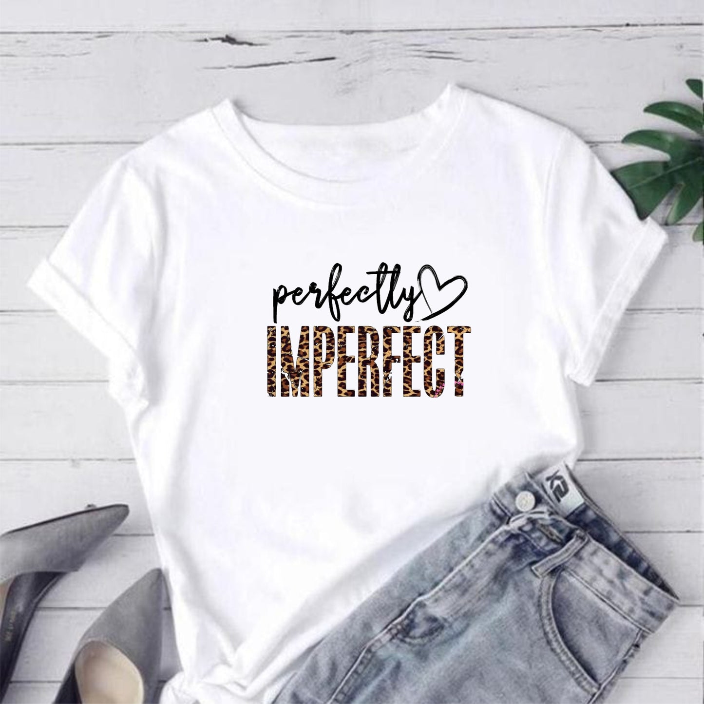 Camiseta Larga Mujer Perfectamente imperfecta