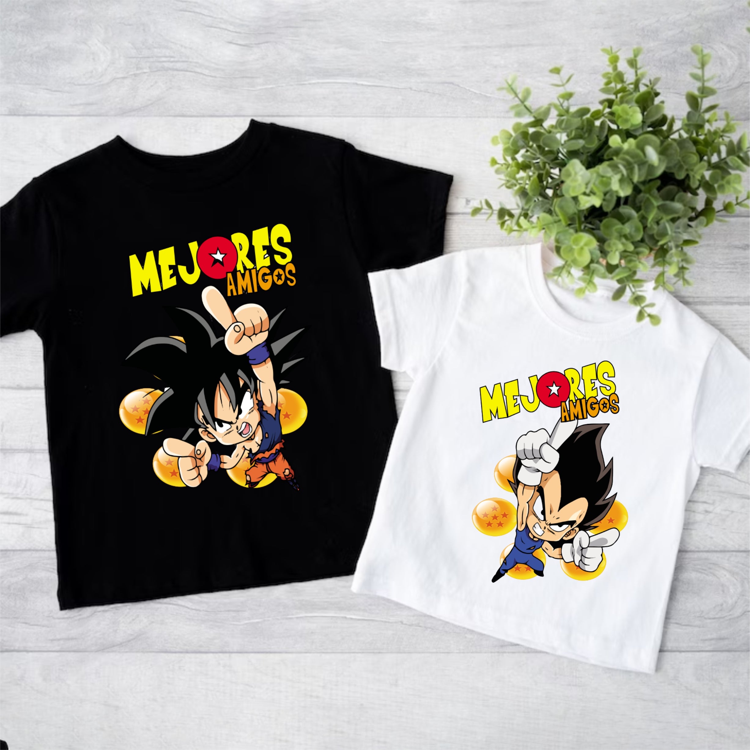 Camisetas para hermanos Mejores amigos