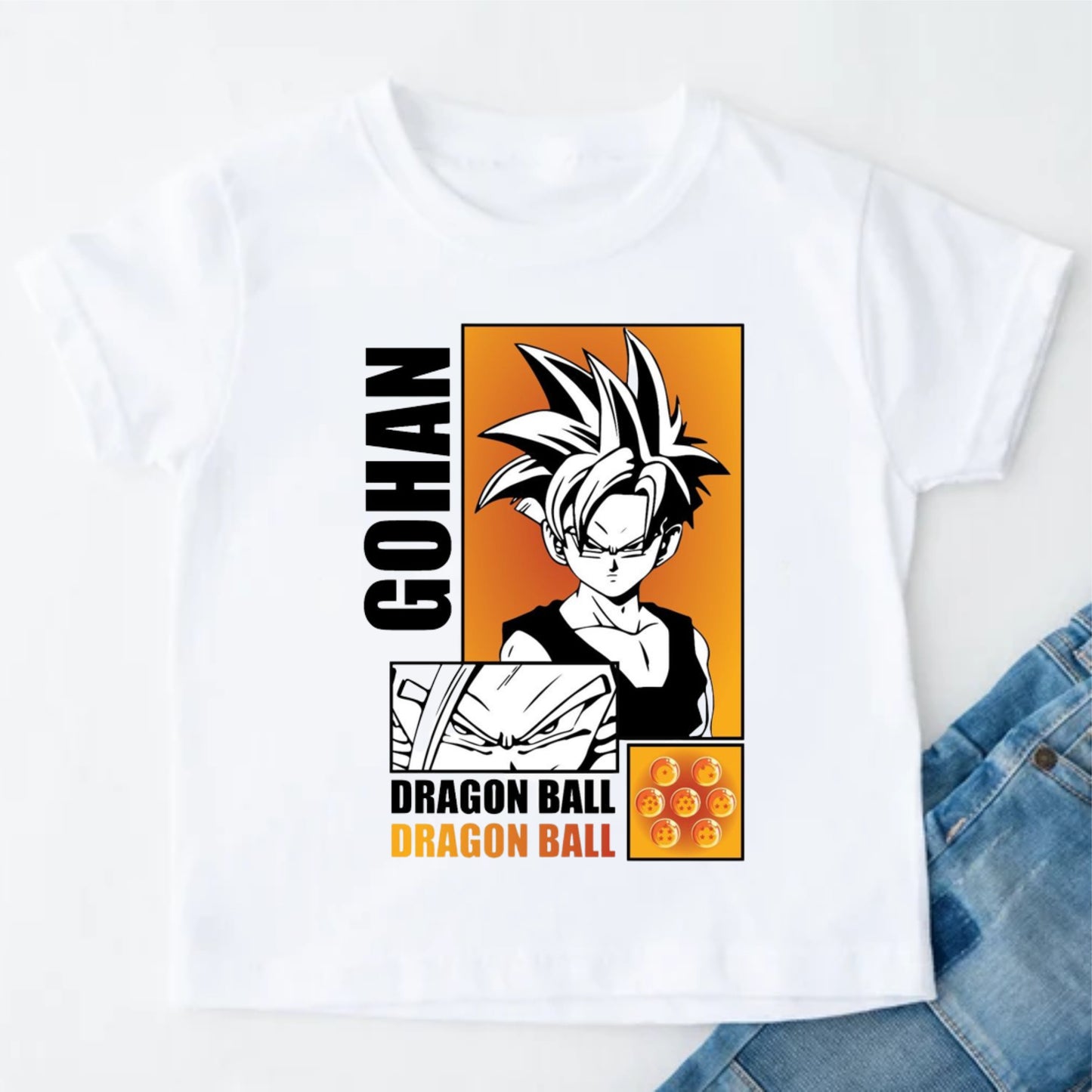 Camiseta para niño gohan Dragon Ball